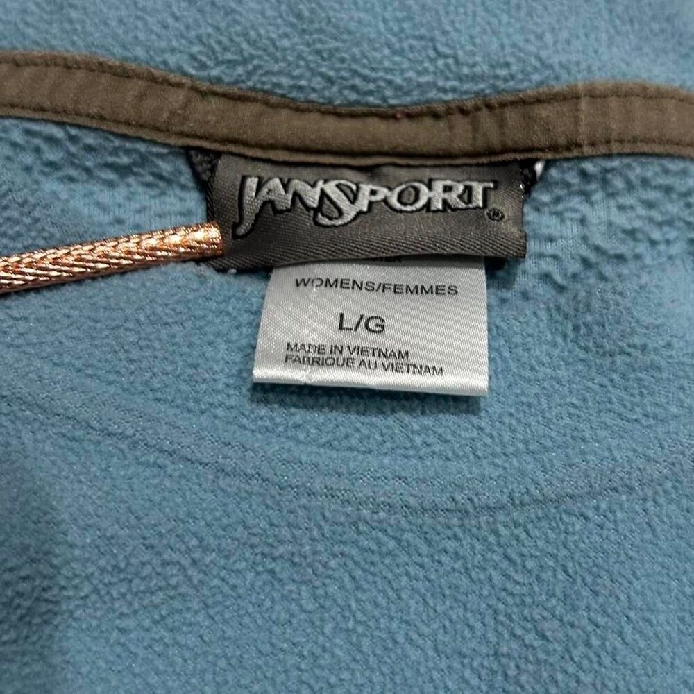 Blue vintage 90s Jansport crewneck sweatshirt - Picture 5 of 7